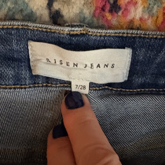 Risen Los Angeles Classic Blue Women's Jeans - Picture 2 of 13